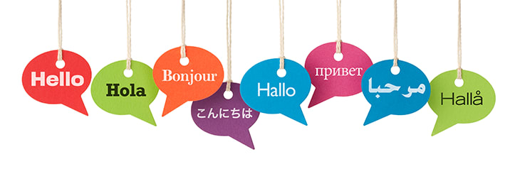 Hello in different languages