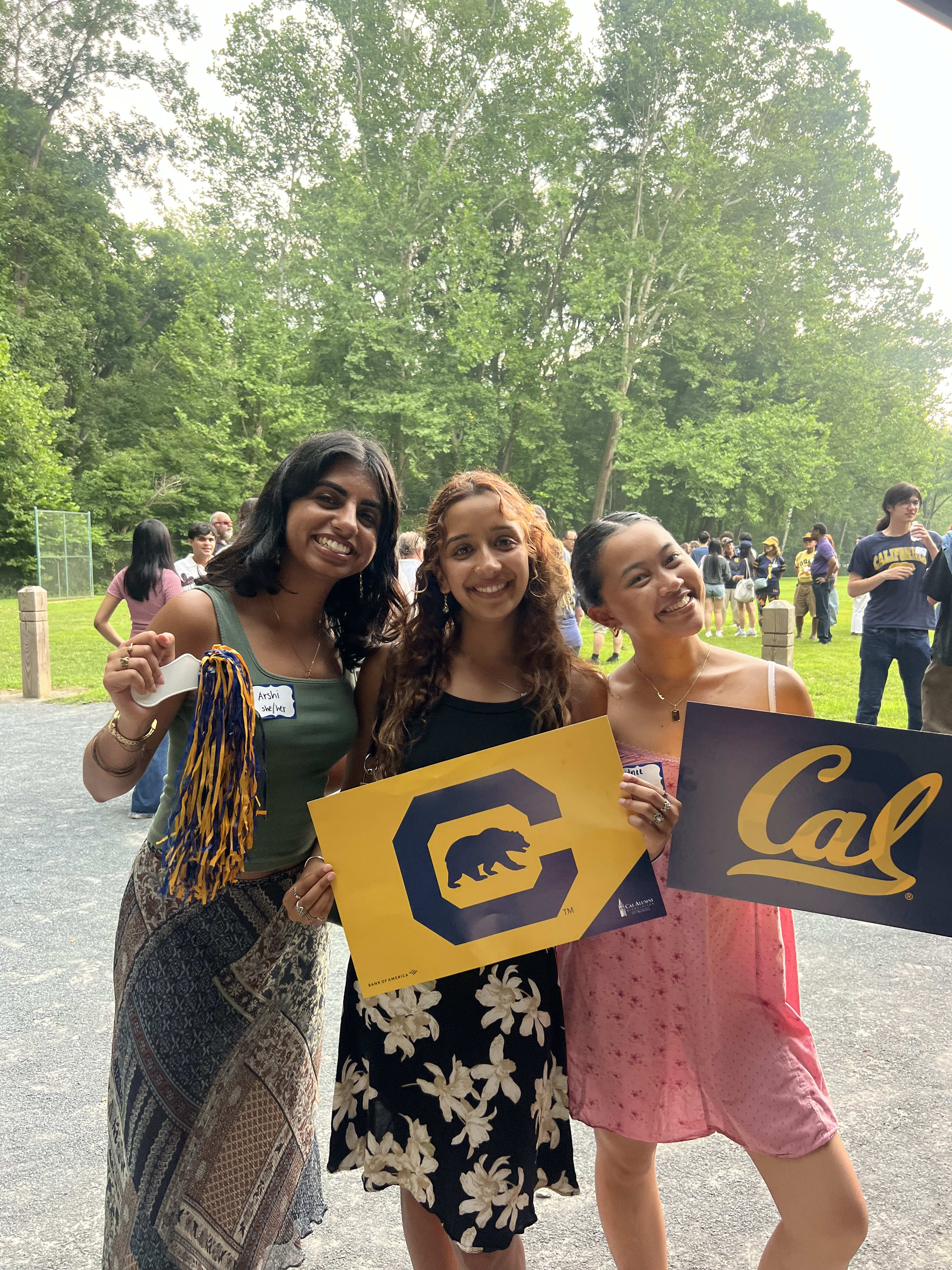Sydnee at the DC Cal Alumni Club Picnic.