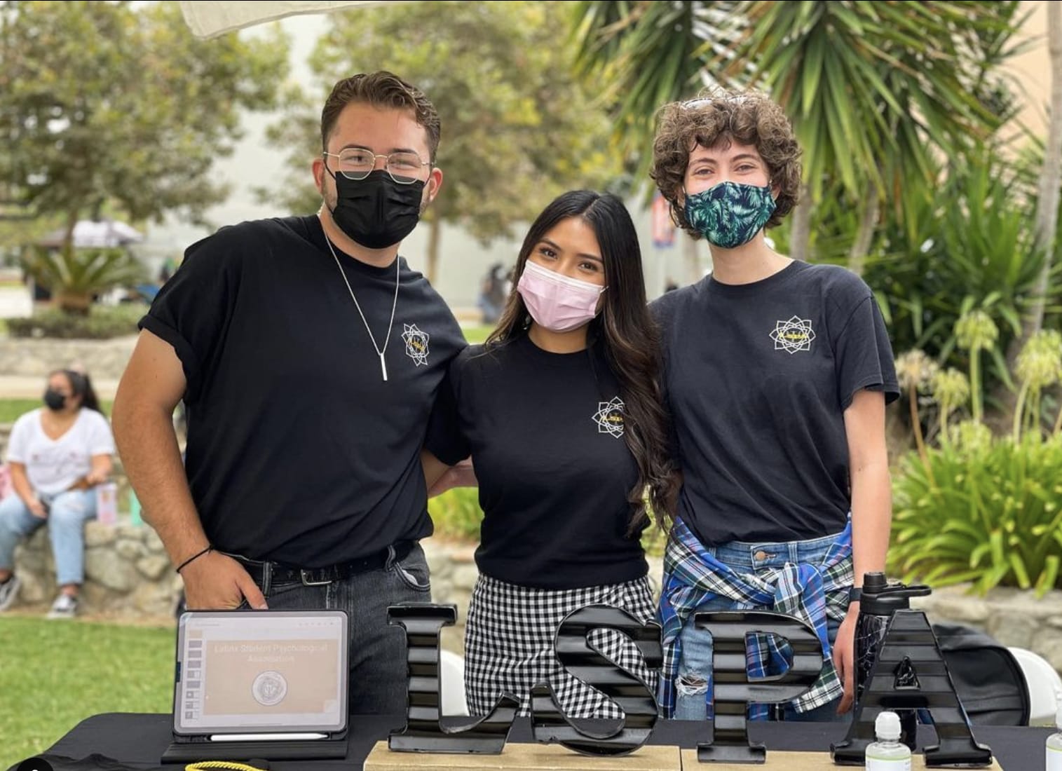 lspa students tabling on campus