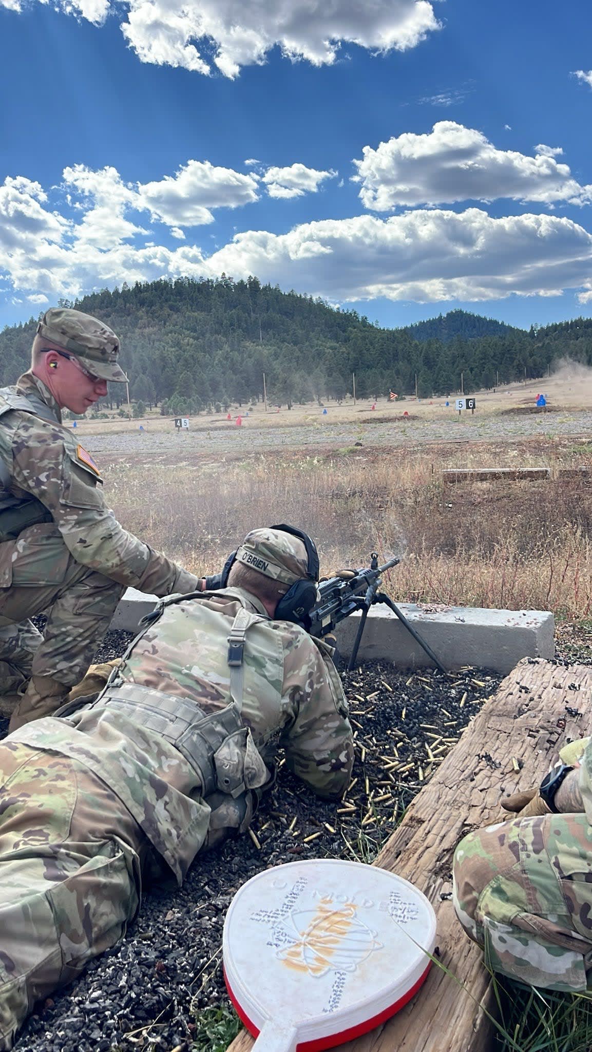 Cadet target shooting