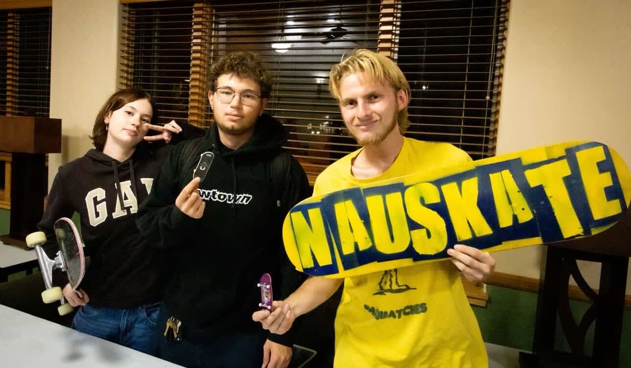 Some of our officers tabling