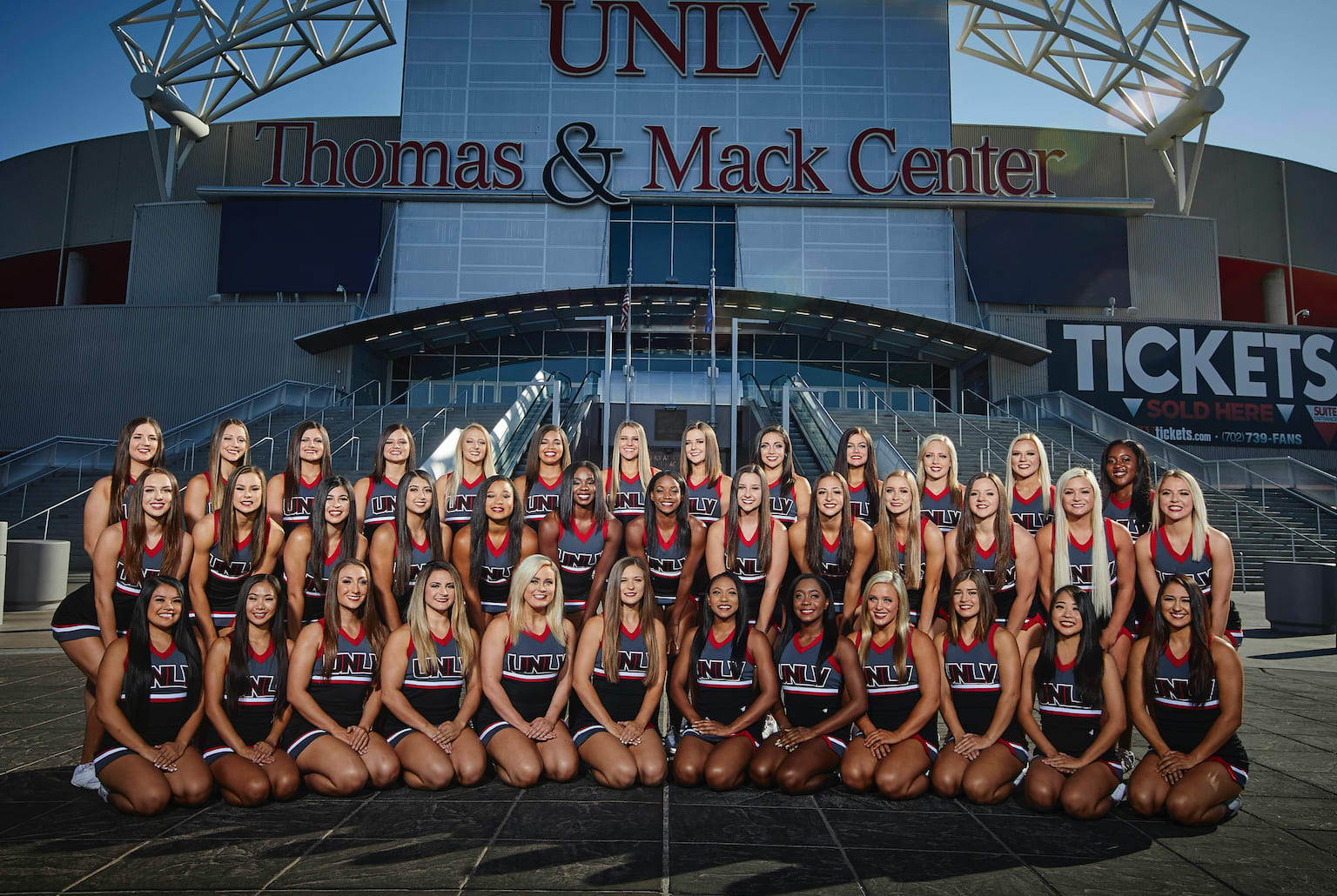 Past Projects Send the UNLV Cheerleaders to Nationals! 2019