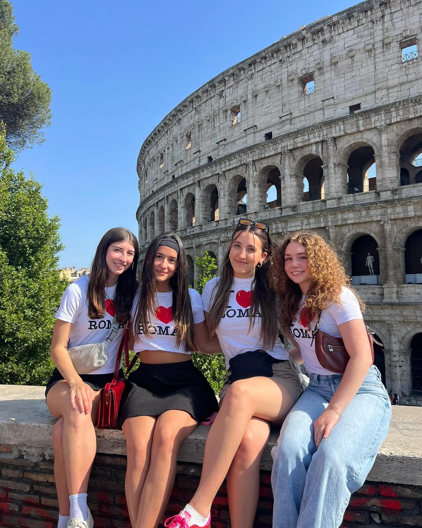 study abroad students smiling in a group photo