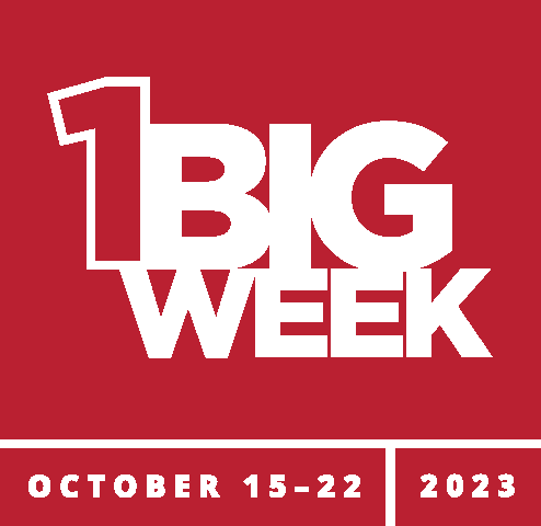 1 Big Week logo with the date - October 15-22, 2023
