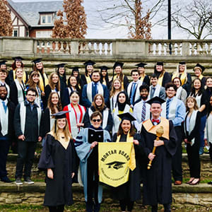 Mortar Board graduates celebrate graduation