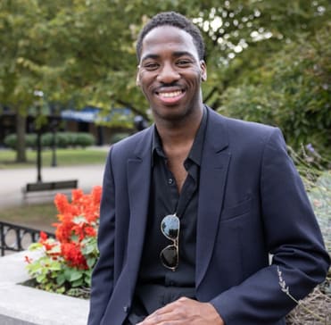 Student smiling 