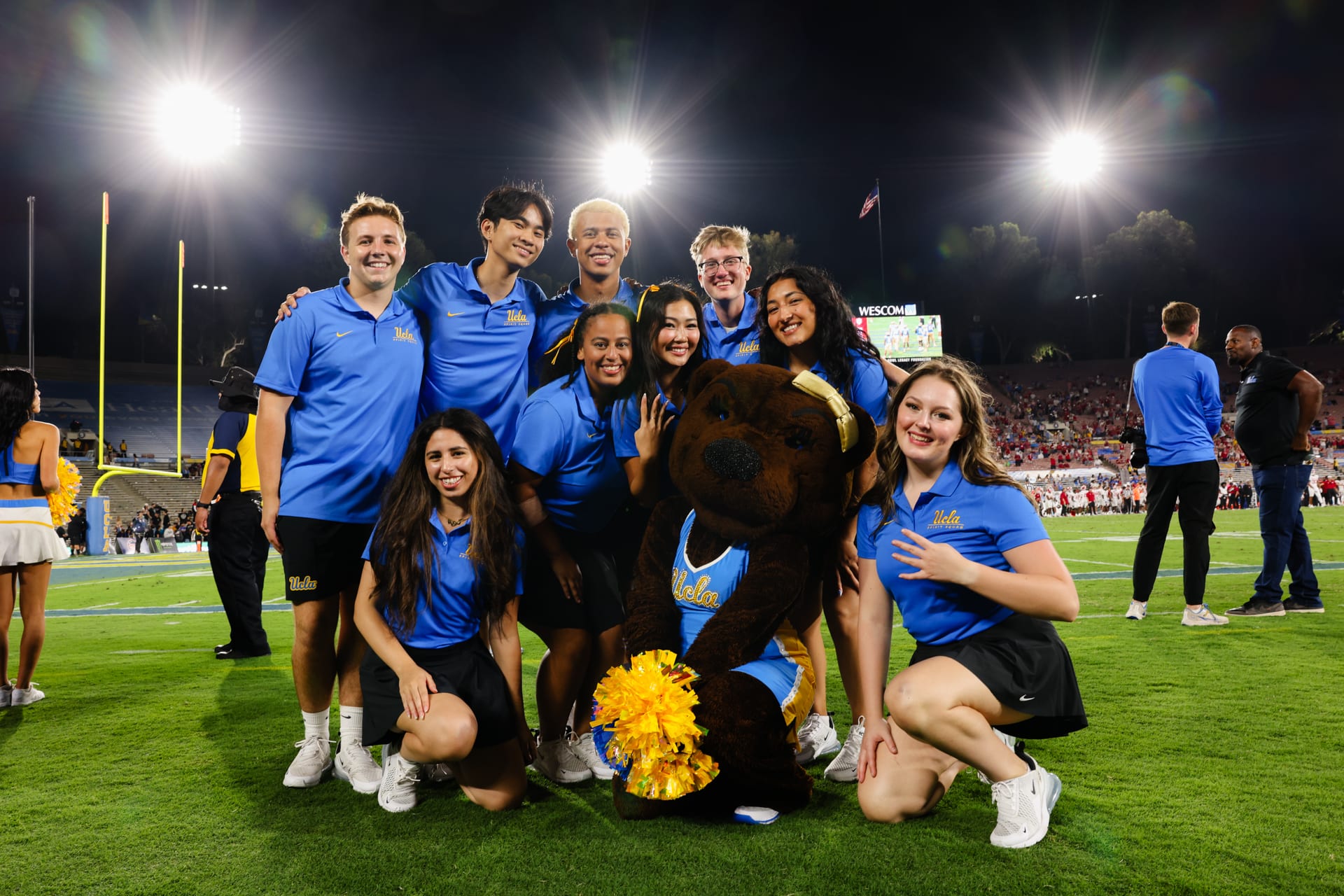 Members of the Mascot Team