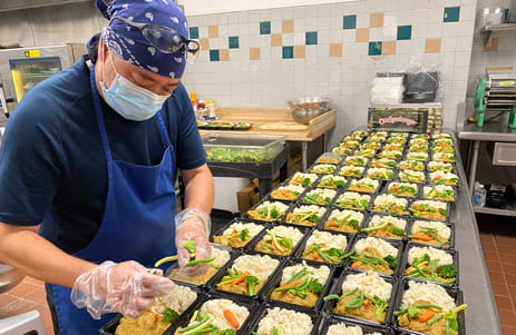 WCC Chef preparing meals