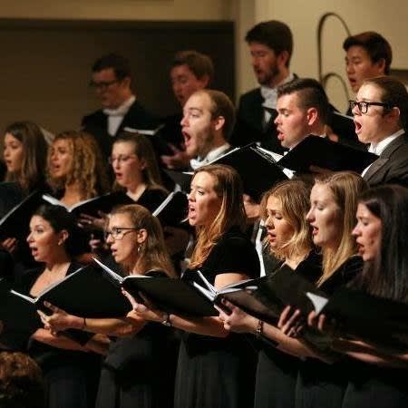 Chamber Singers in David's Quilt Performance