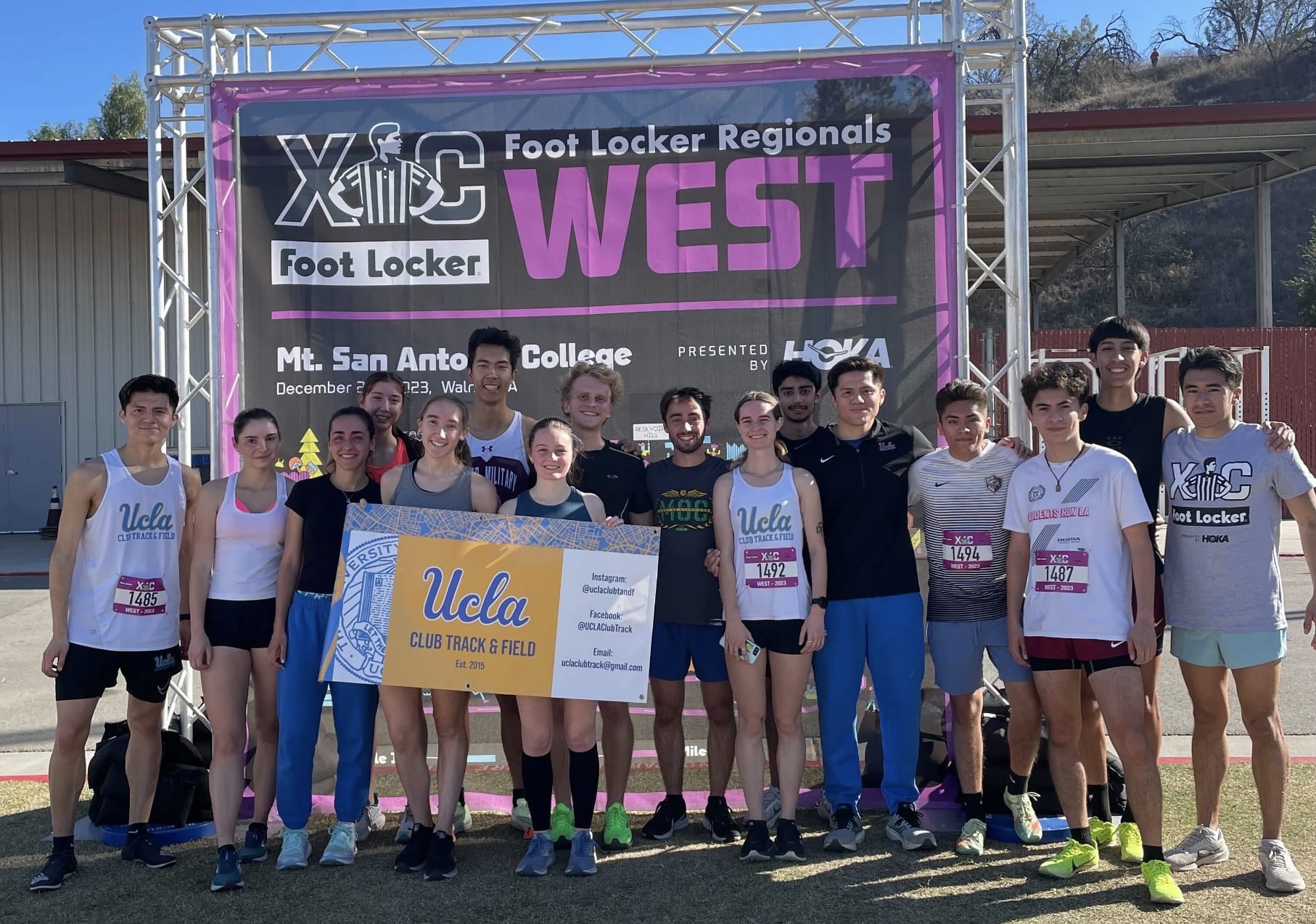 Past Projects Support UCLA Club Track and Field to go to NIRCA Nationals!