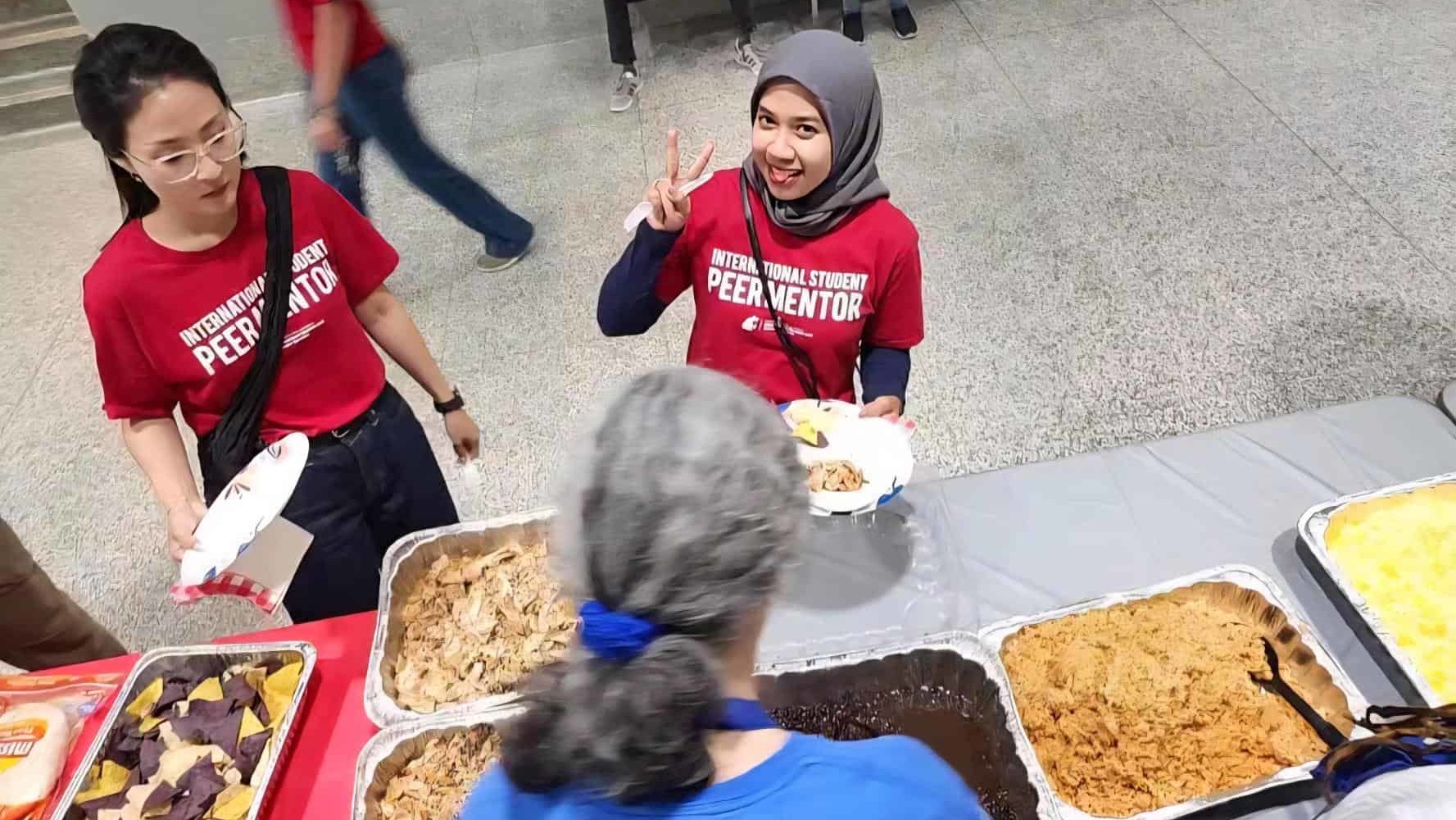 International Students at Lentil Fesitval