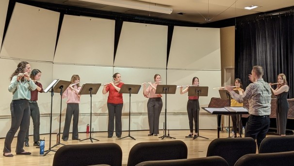 Duquesne University Flute Choir Fall 2023 Image