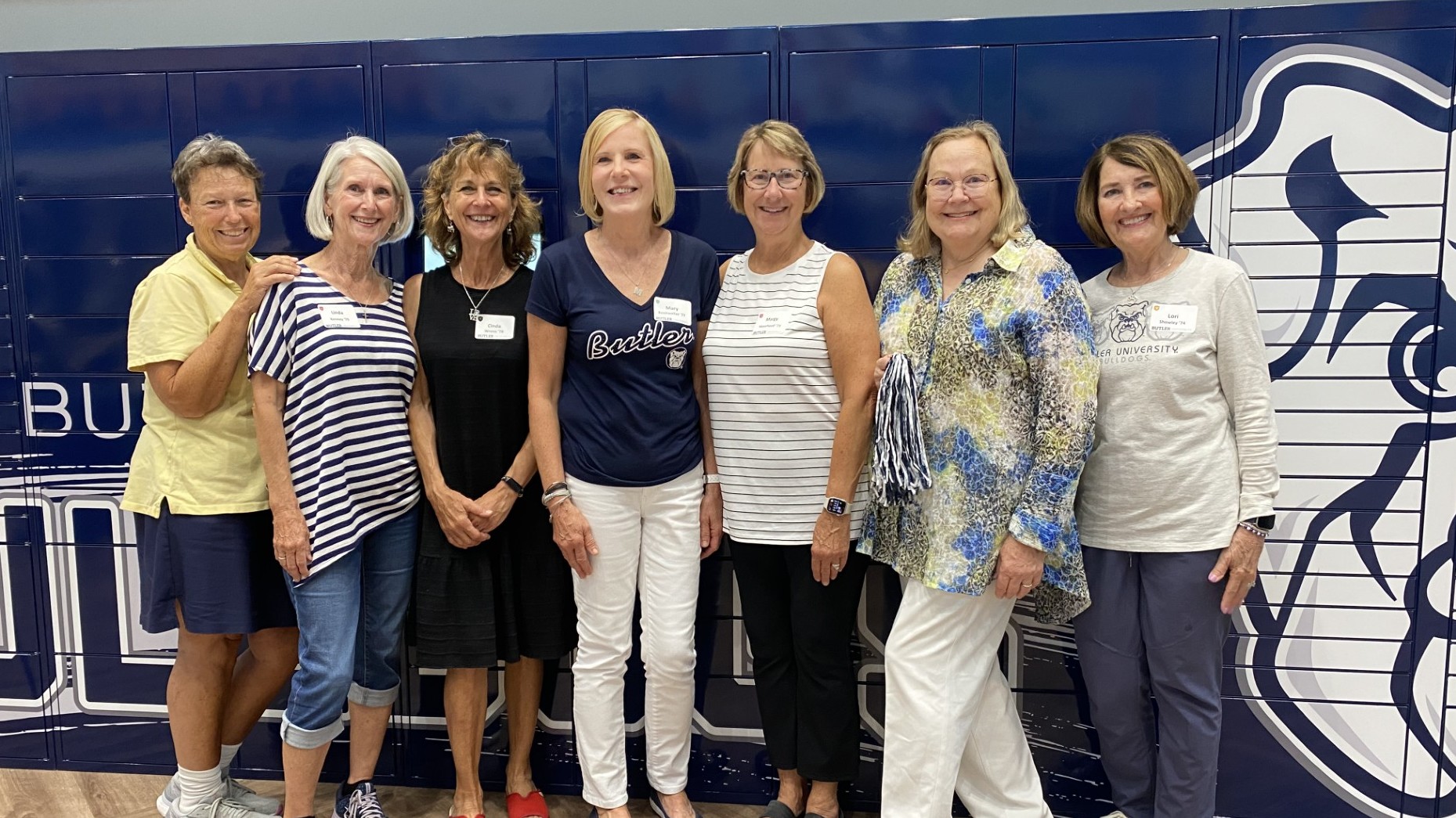 Alumni at Bulldog Crawl Event