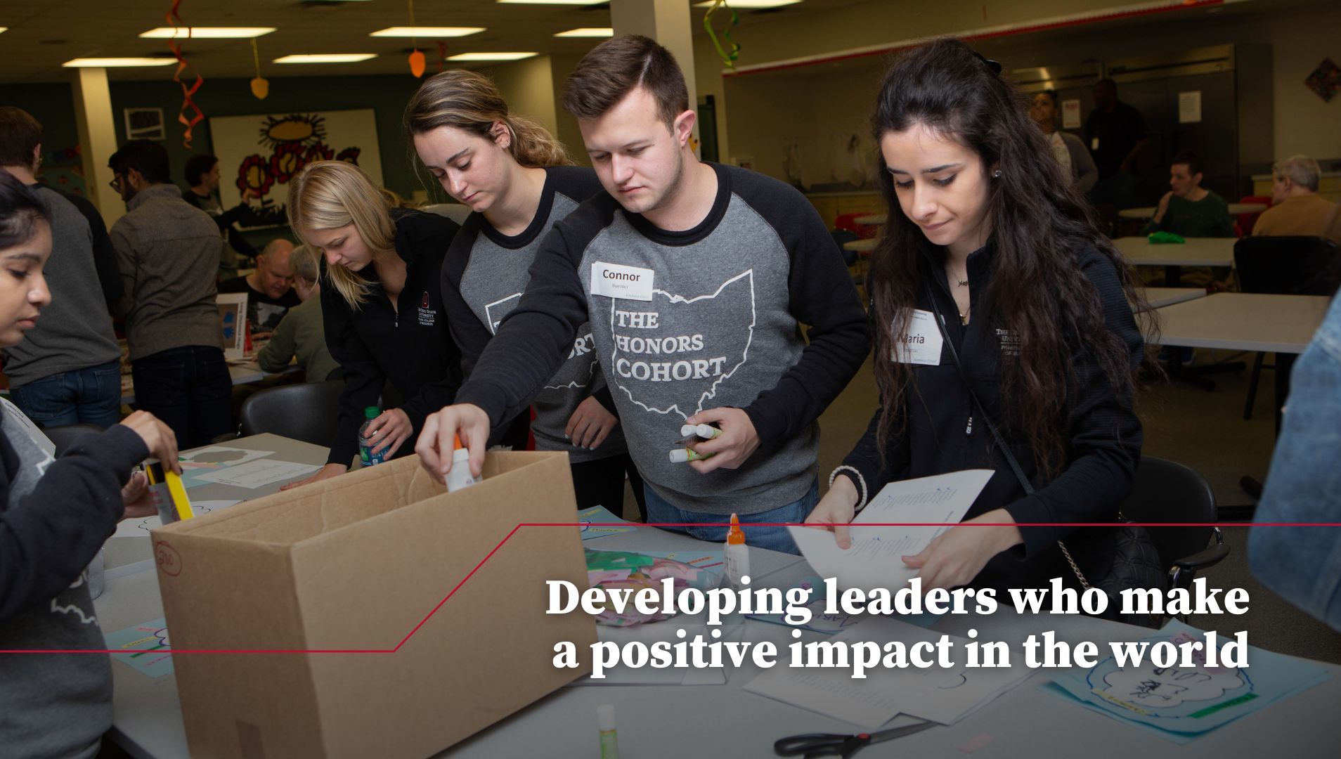 Developing leaders who make a positive impact in the world