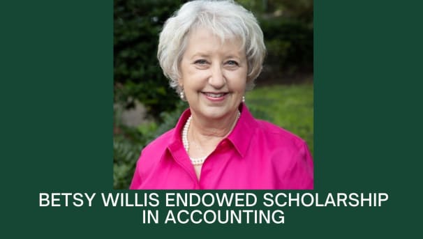 Betsy Willis Endowed Scholarship in Accounting Image