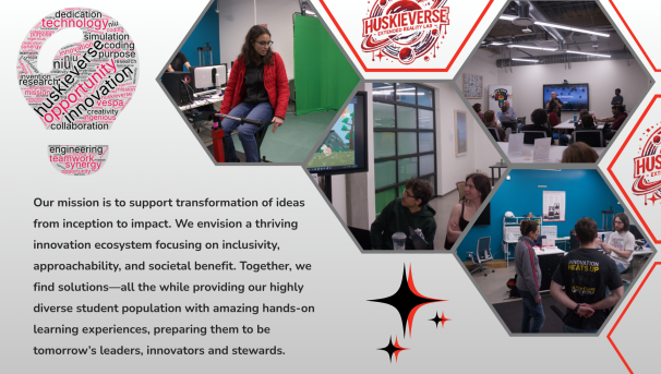 HuskieVerse: Northern Illinois University Digital Maker Space Image