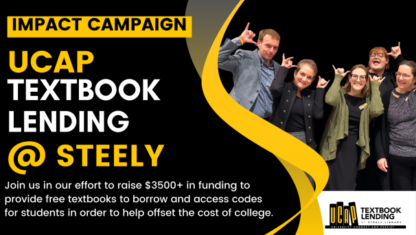 UCAP Textbook Lending at Steely Image