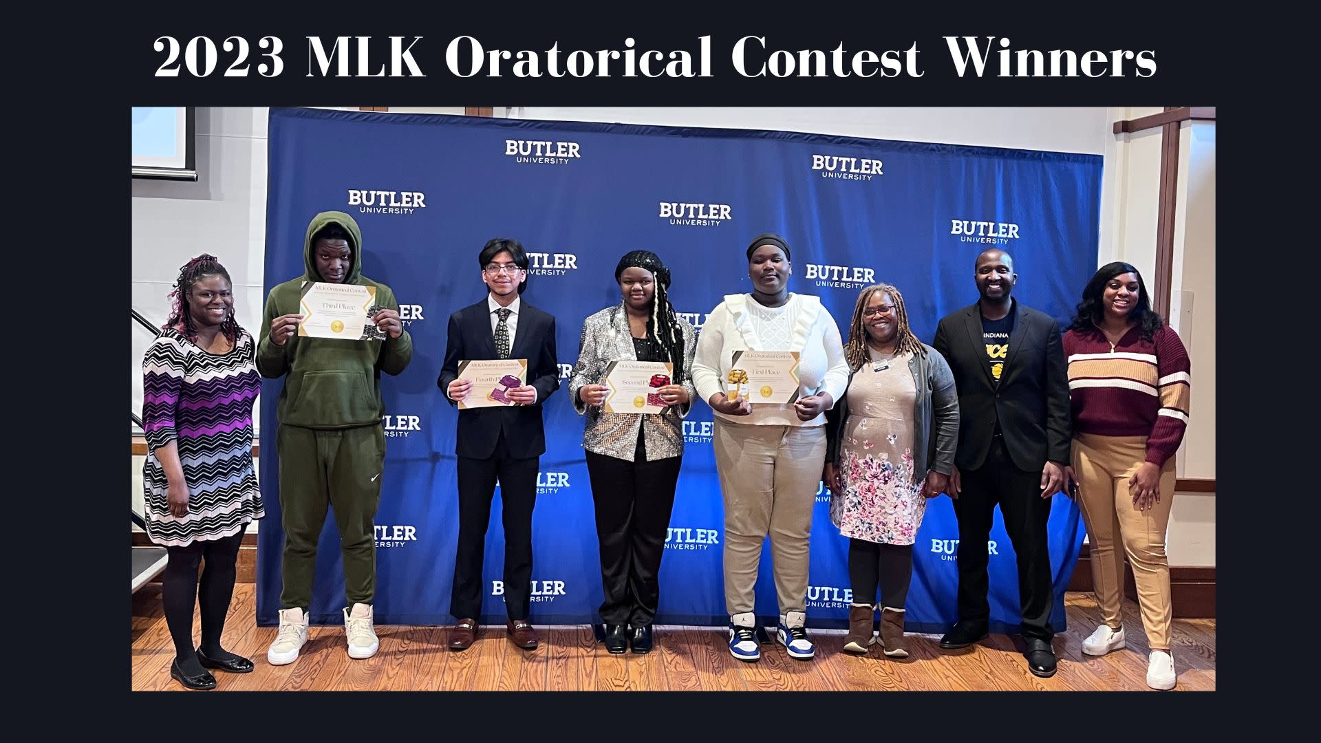 MLK Oratorical Contest Winners