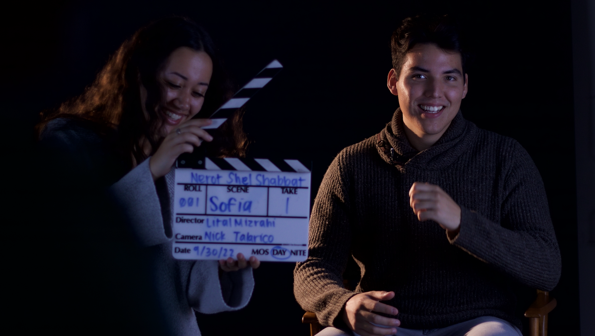 Assistant Director, Neema Wangyal, and Director of Photography, Nick Talarico