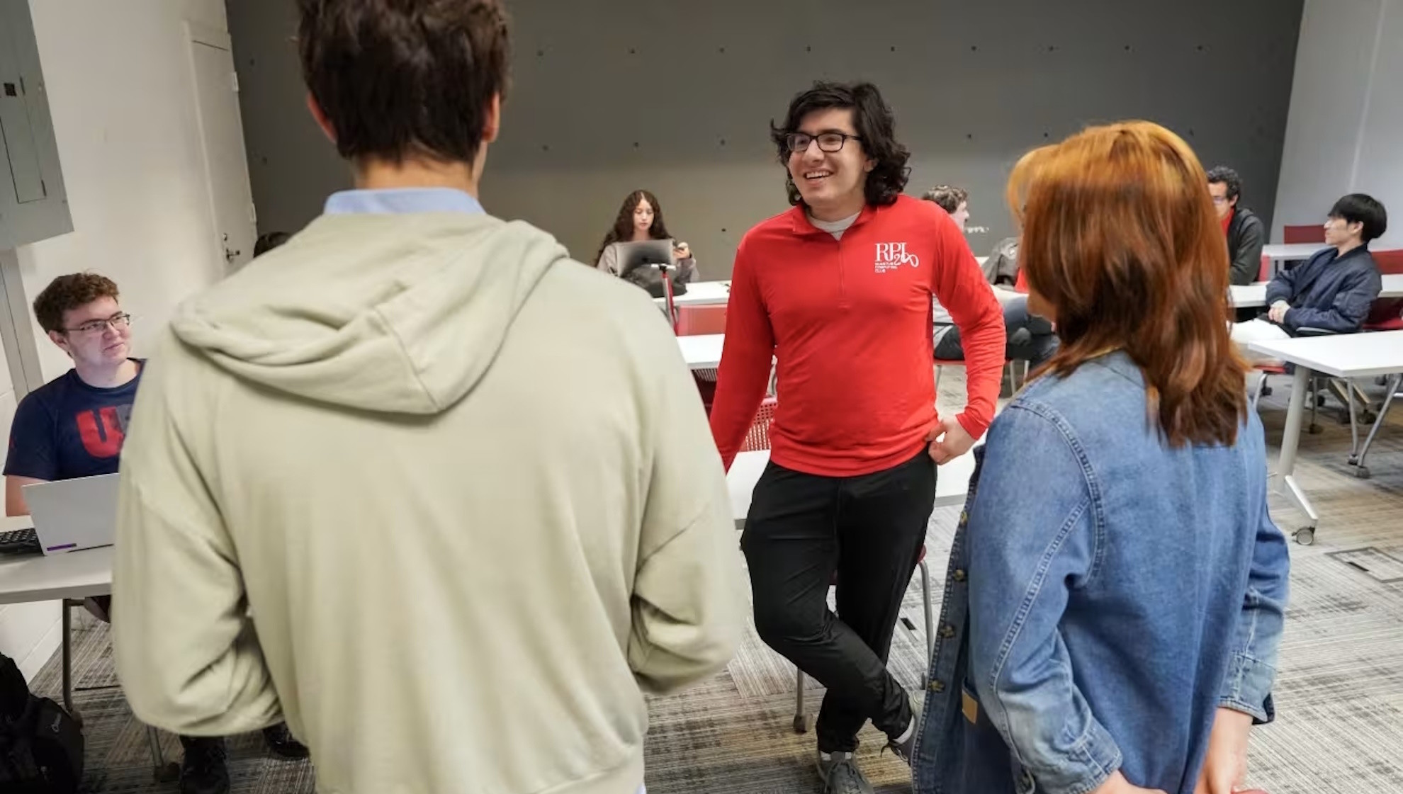 Students at Quantum Valley Event