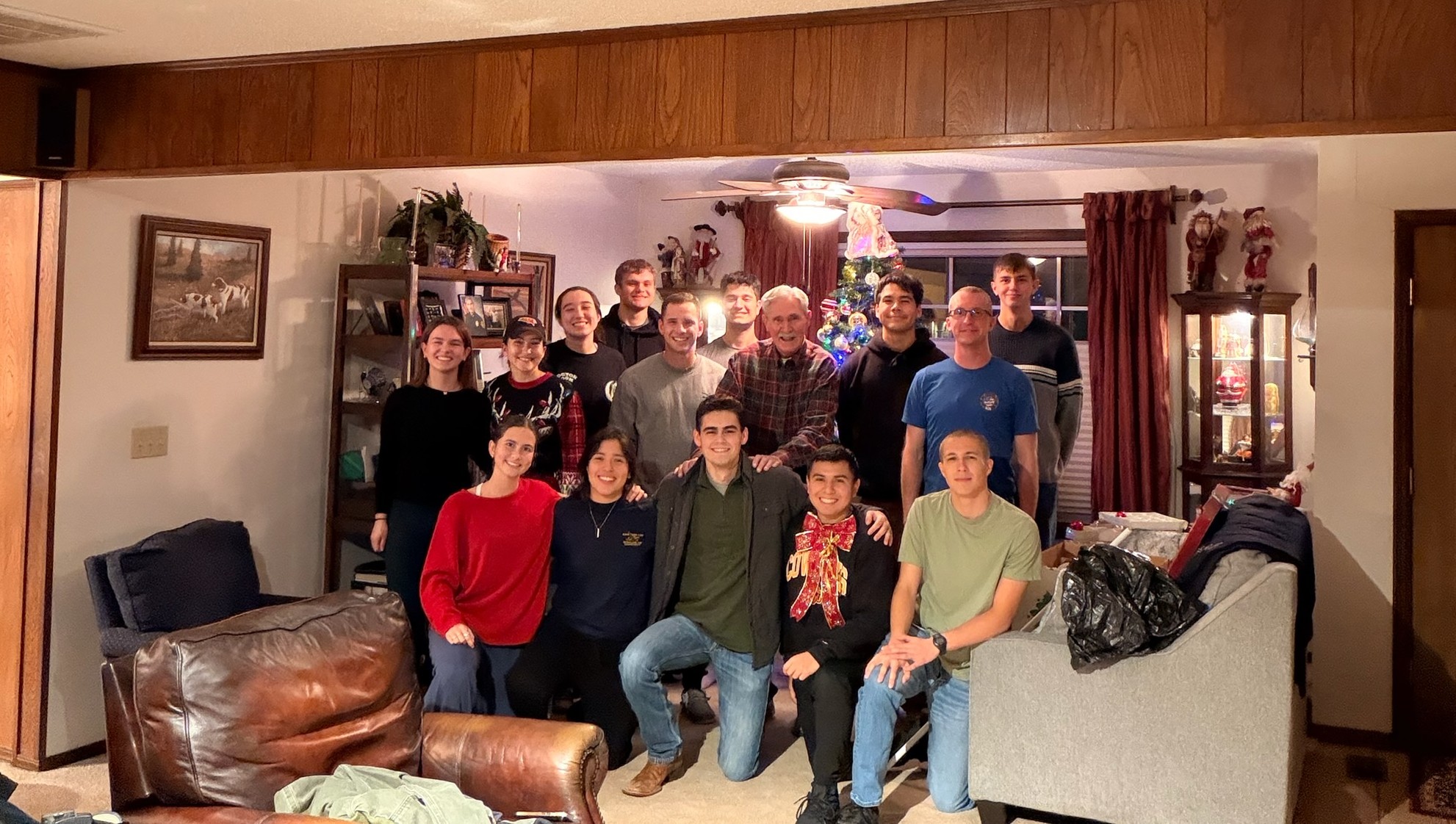 Arnies celebrating Christmas with Doc