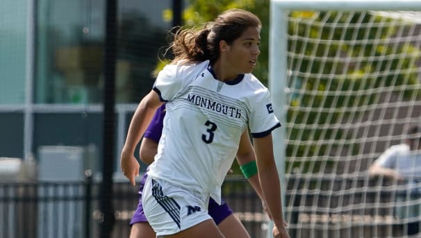 Monmouth women's soccer student-athlete Madison Perna