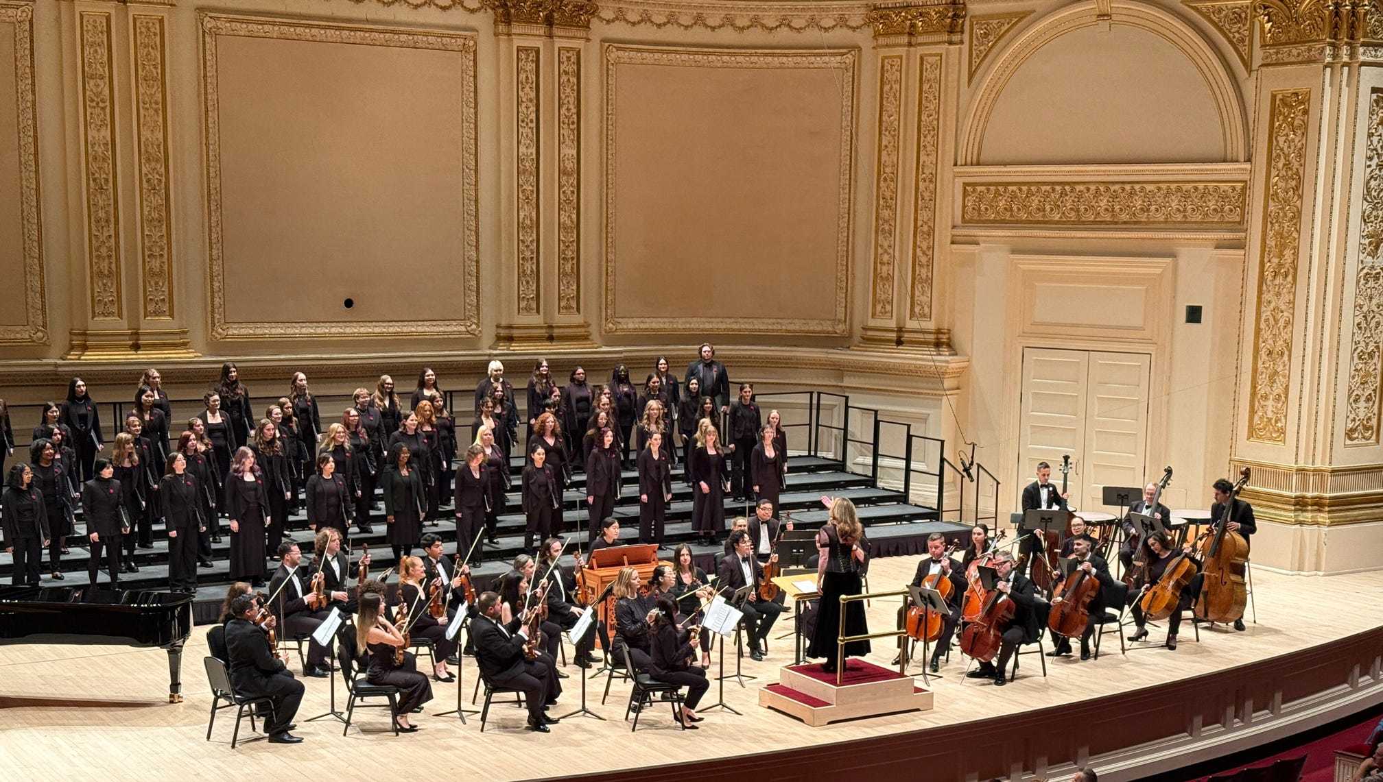 Women's Glee at Carnegie Hall
