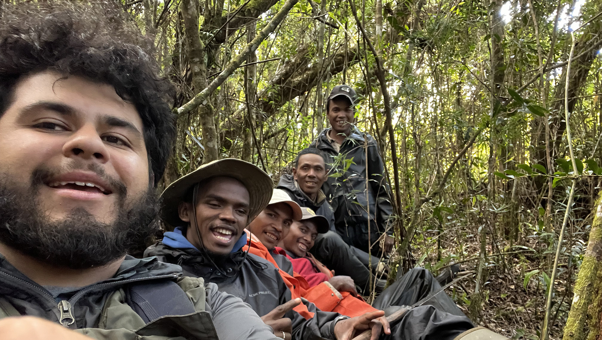 Biological Anthropology Student Edgar Villeda in Madagascar