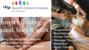 Help bring pain management therapies to children with cancer