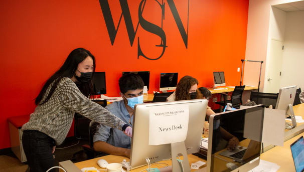 NYU Rising Violets Bring Print Back to the Washington Square News