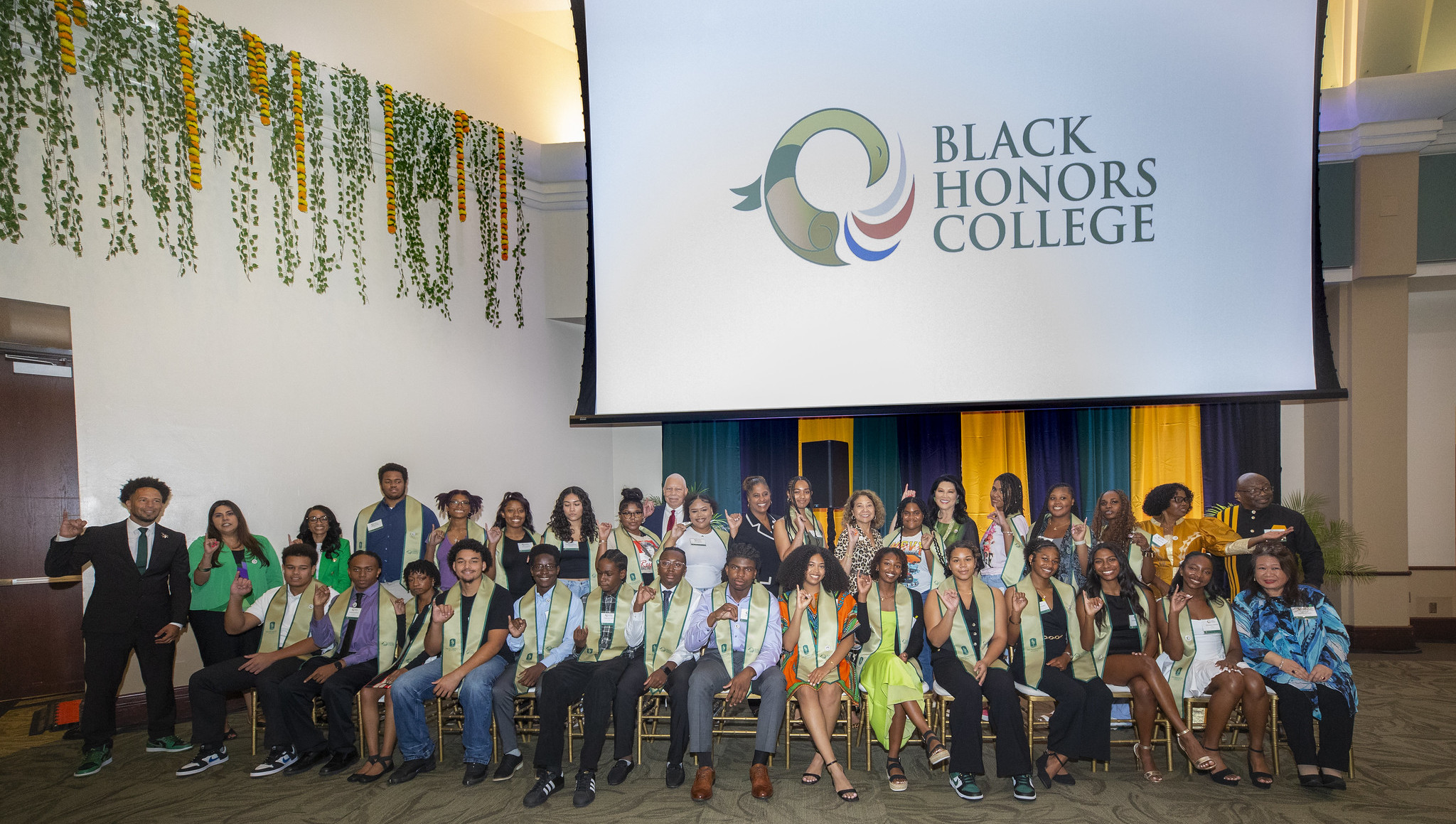 Inaugural Black Honors Cohort
