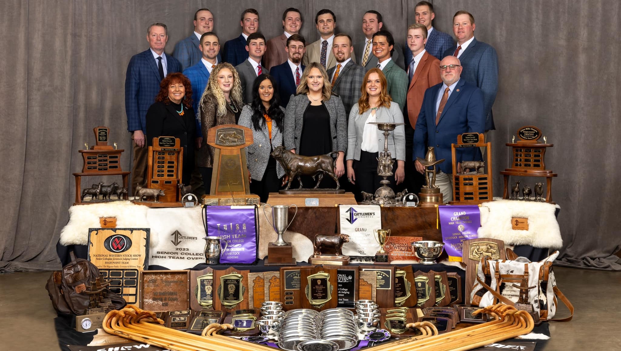 2023 National Champion Livestock Judging Team