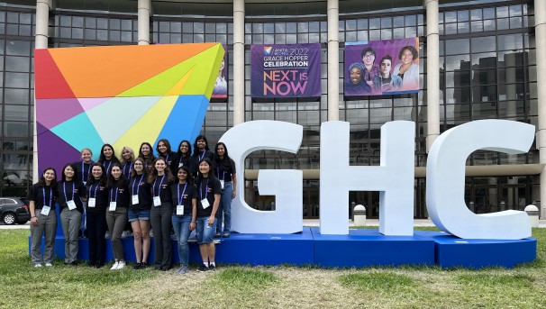 ACM-W members attend the Grace Hopper Celebration in 2022