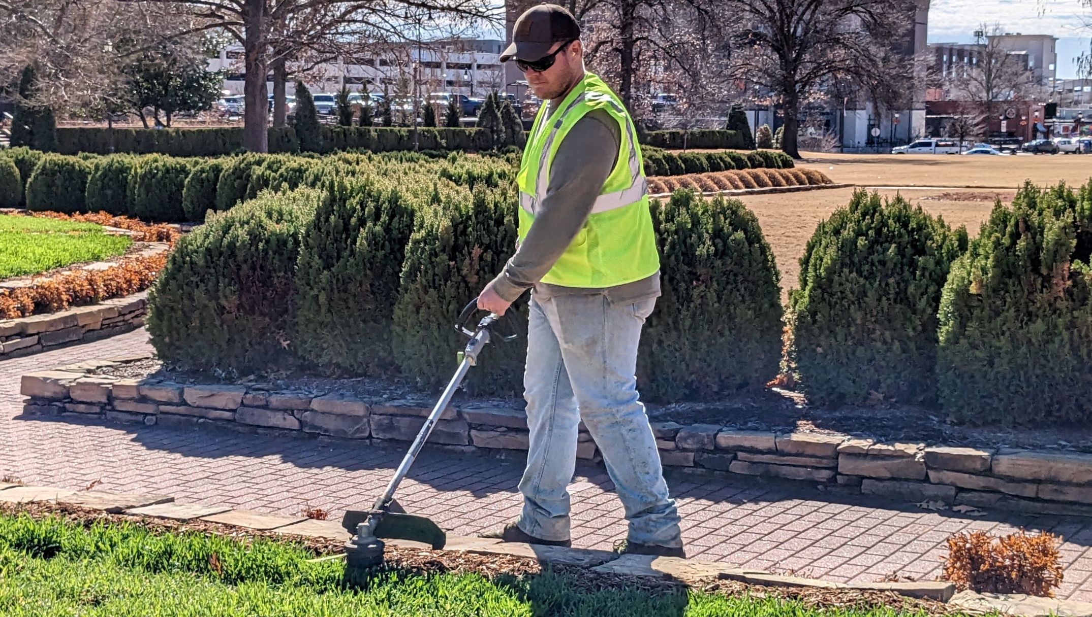 Battery Operated String Trimmer