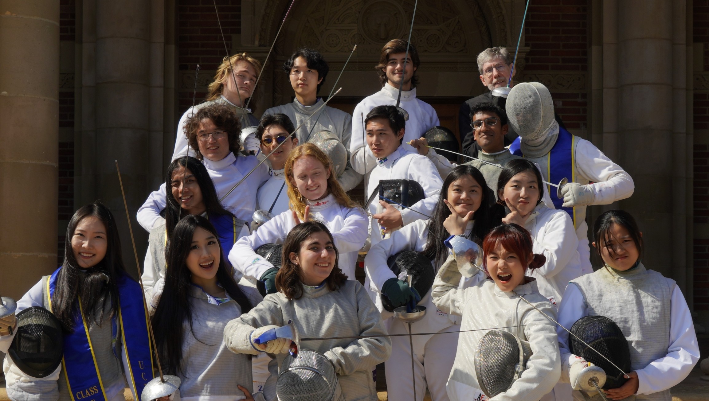 Fencing in front of Powell