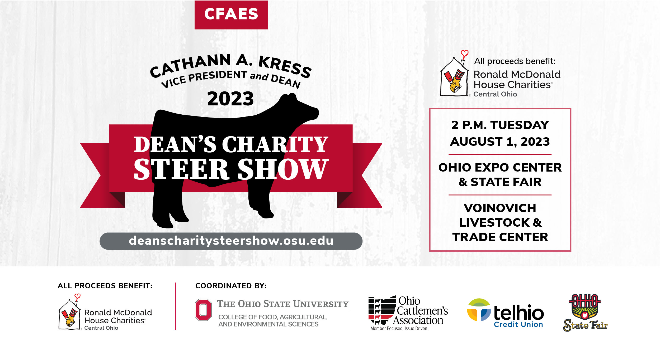 2023 Dean’s Charity Steer Show | Crimson Cup Calves