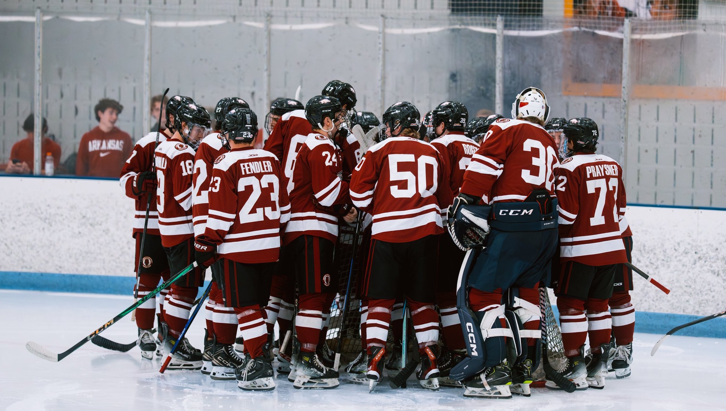 D2 before the starting faceoff