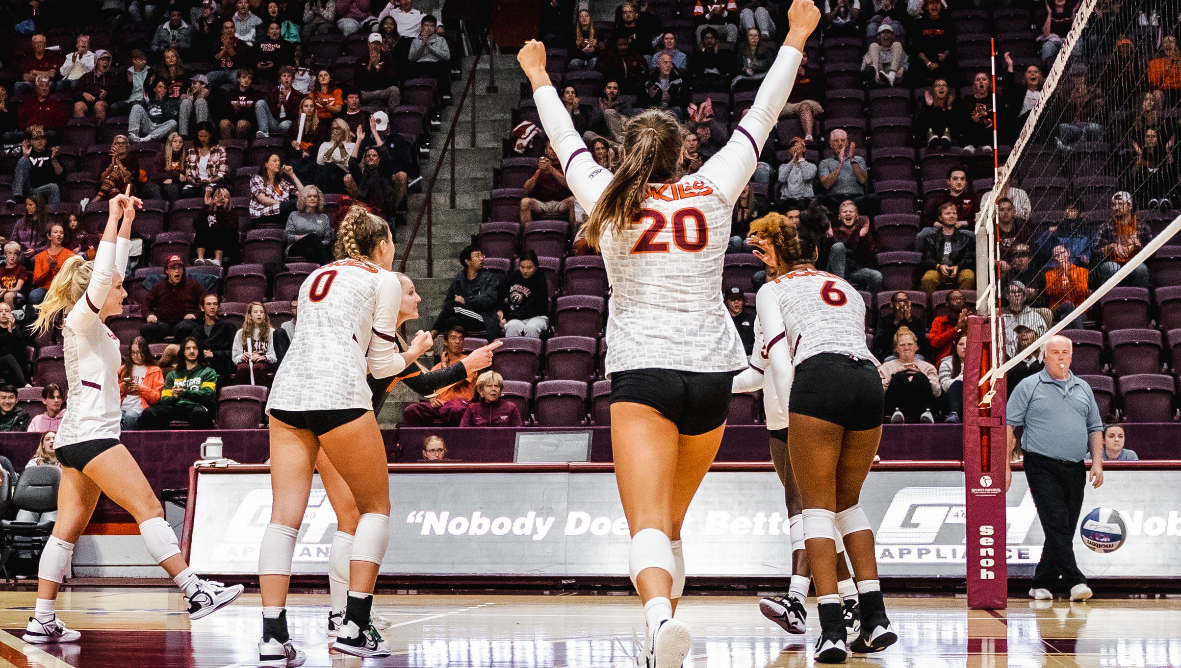 Hokie Club Support Virginia Tech Volleyball