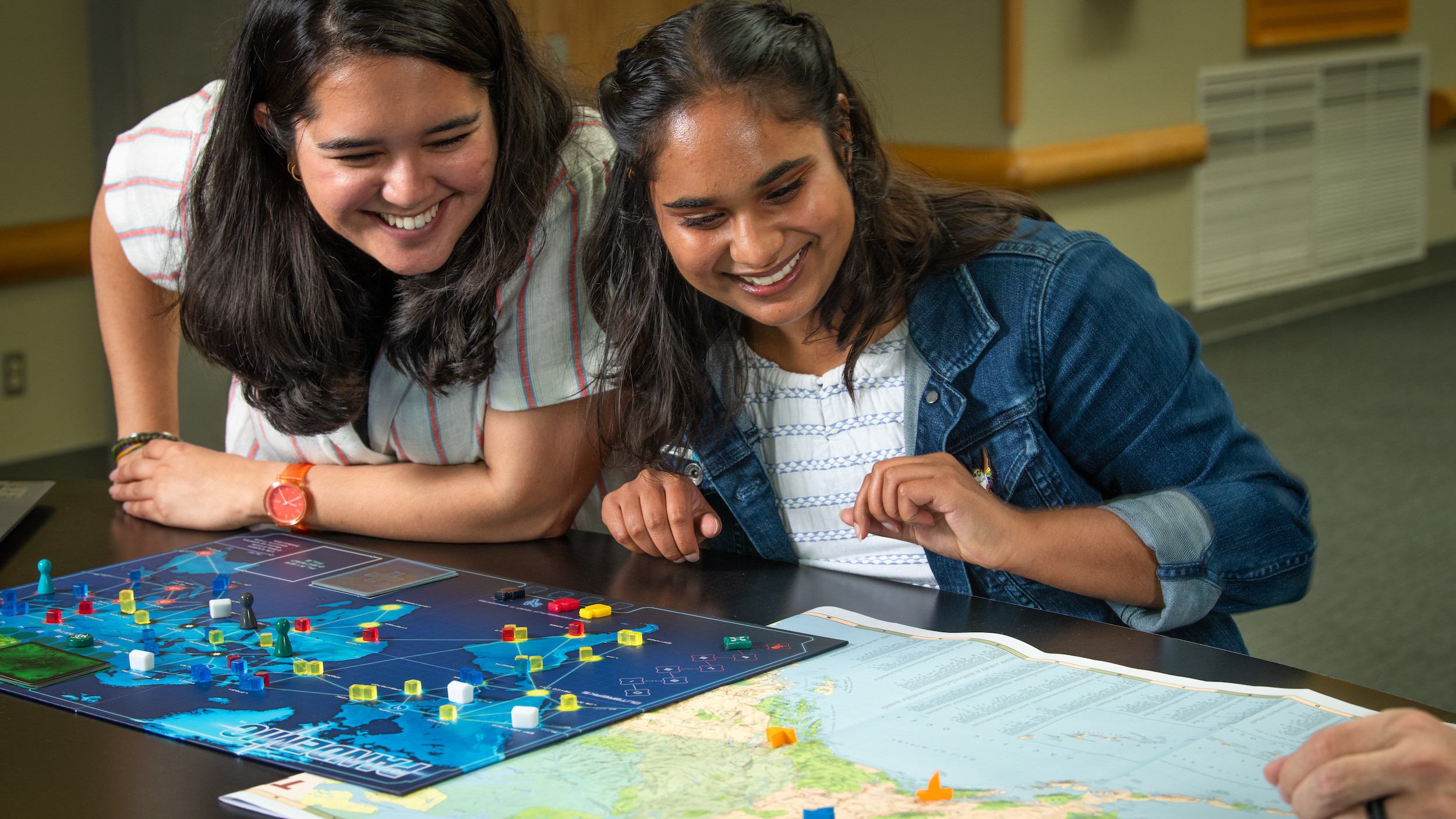 2 students and professor are working on Arctic Strategy Disaster Scenarios