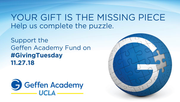 Support Geffen Academy at UCLA on #GivingTuesday! Image