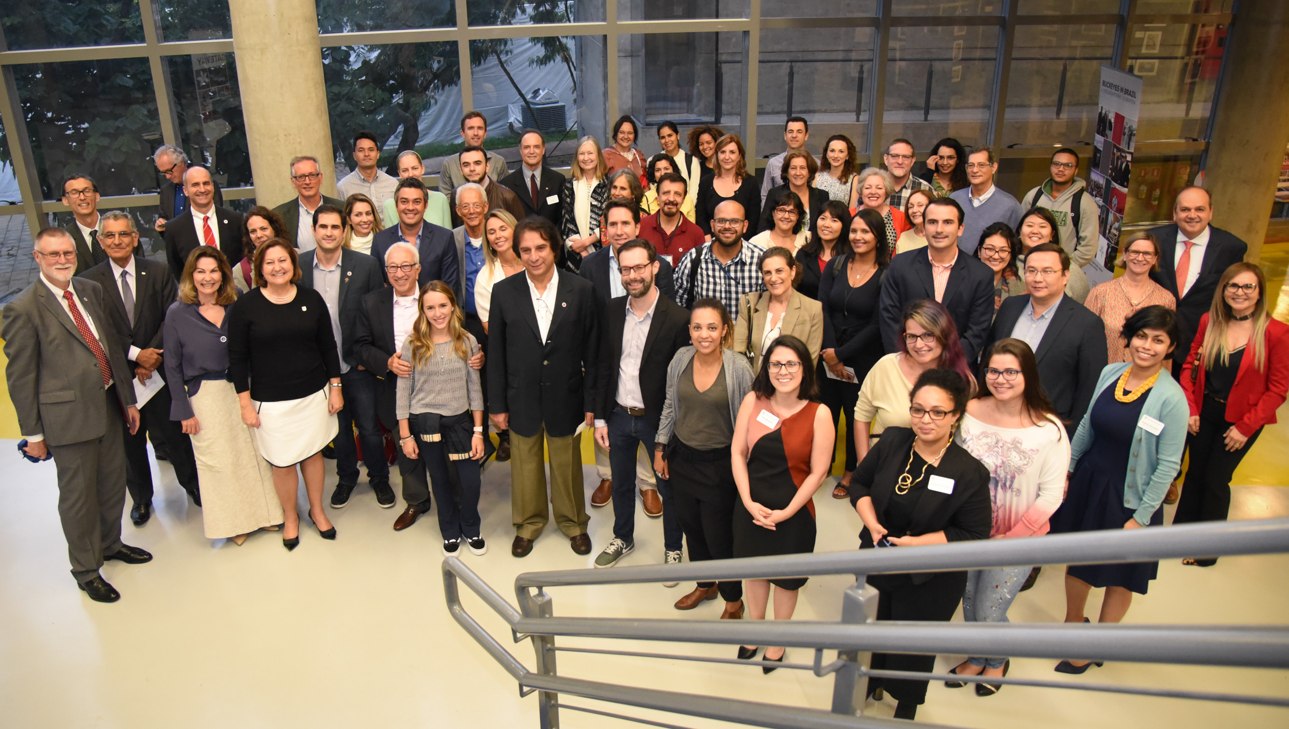 Ohio State Sesquicentennial event with alumni and partners at University of São Paulo, 2019