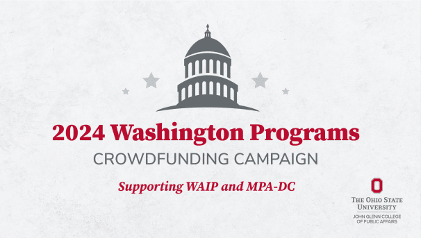 2024 Crowdfunding Campaign for Glenn College Washington Programs supporting WAIP and MPA-DC