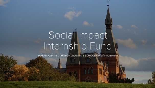 Social Impact Internship Fund (SIIF) Image