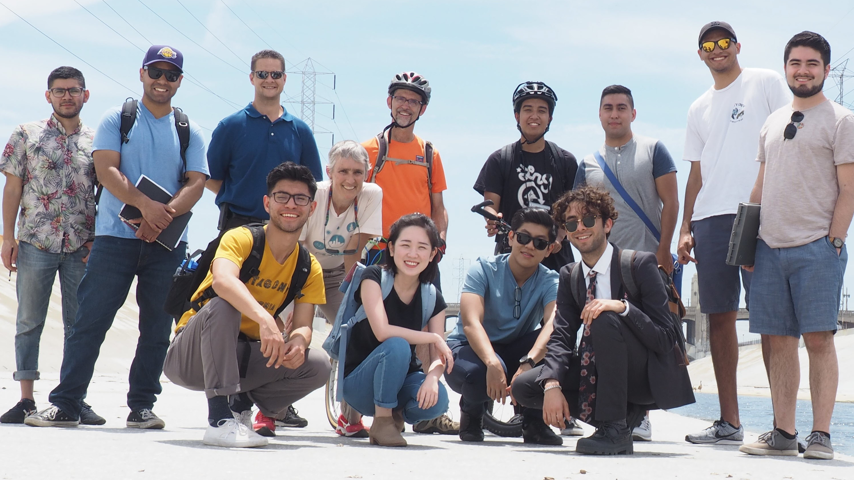 LA River Field trip with Local Transportation Class