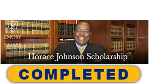 Support the Judge Horace J. Johnson, Jr. Scholarship Endowment