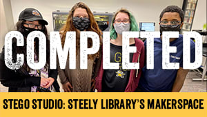 Stego Studio: Steely Library's Makerspace