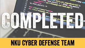 Funding the NKU Cyber Defense Team