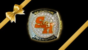 Ring in the Holidays - NOLA Bowl Replica Ring