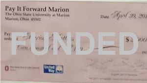The Ohio State University at Marion Pay It Forward Project 2016