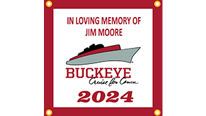 2024 Buckeye Cruise for Cancer "Cruising for a Cure" Sponsor Flag